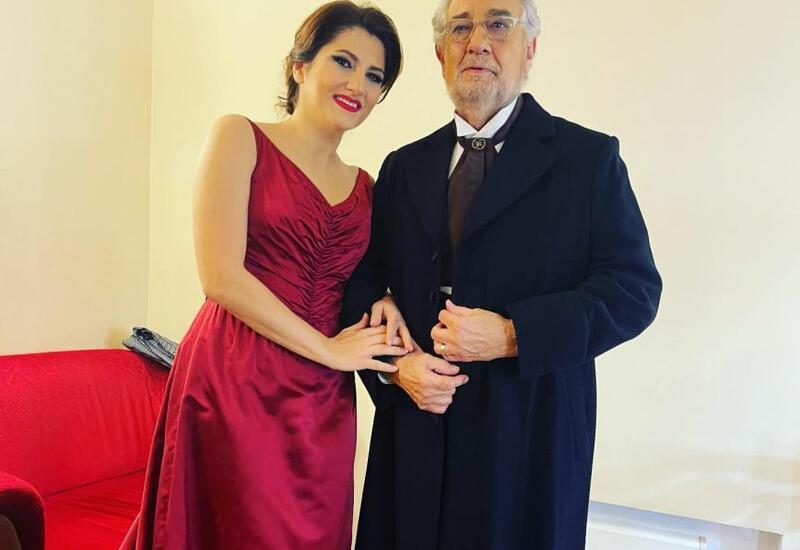 Народная артистка Азербайджана выступила с Пласидо Доминго в Большом театре