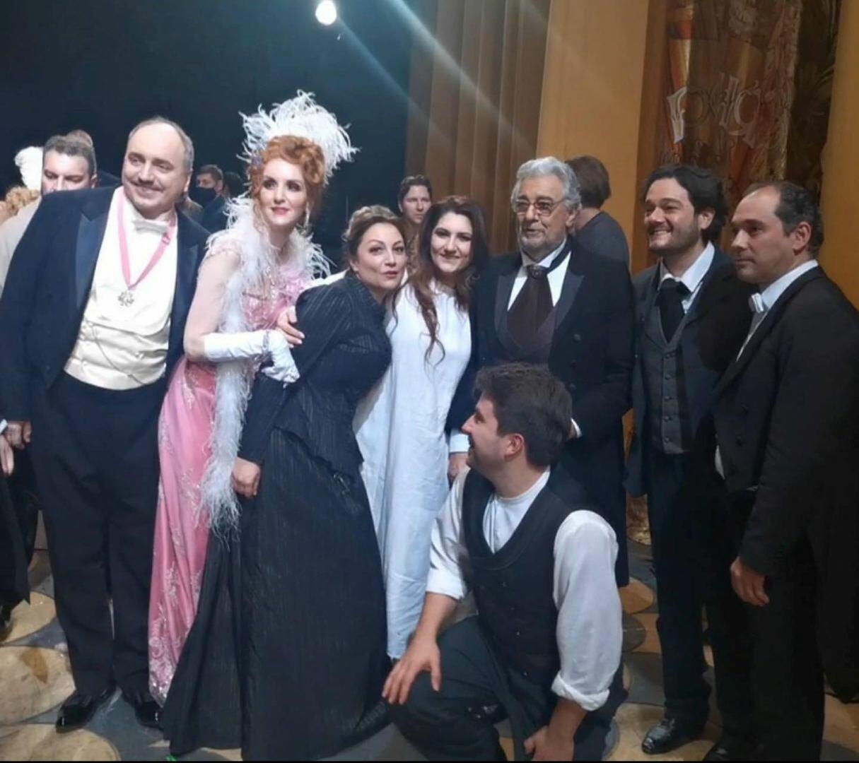 Народная артистка Азербайджана выступила с Пласидо Доминго в Большом театре