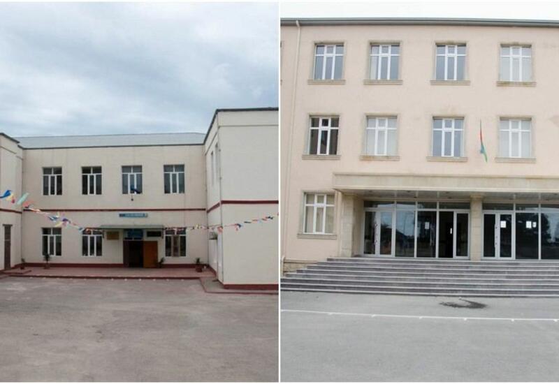 В двух школах Баку возобновились очные занятия