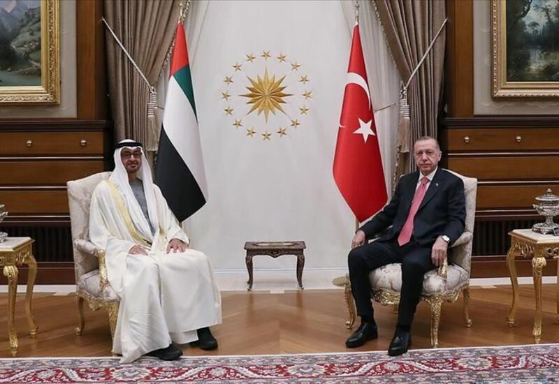 Эрдоган  и наследный принц Абу-Даби обсудили региональные вопросы