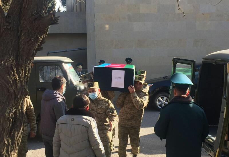 Тела погибших в крушении военного вертолета Госпогранслужбы Азербайджана вывезены на церемонию прощания