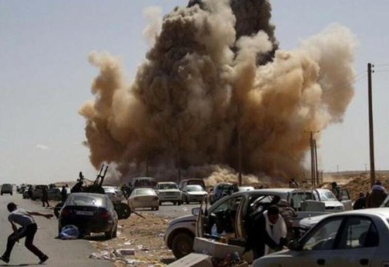 БТР талибов подорвался на мине в Кабуле