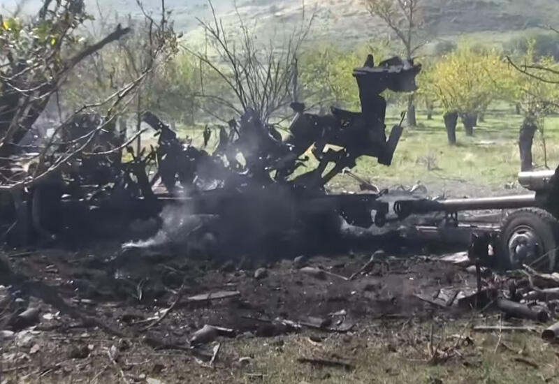 Как ВС Азербайджана уничтожили армянскую артиллерию у Красного Базара