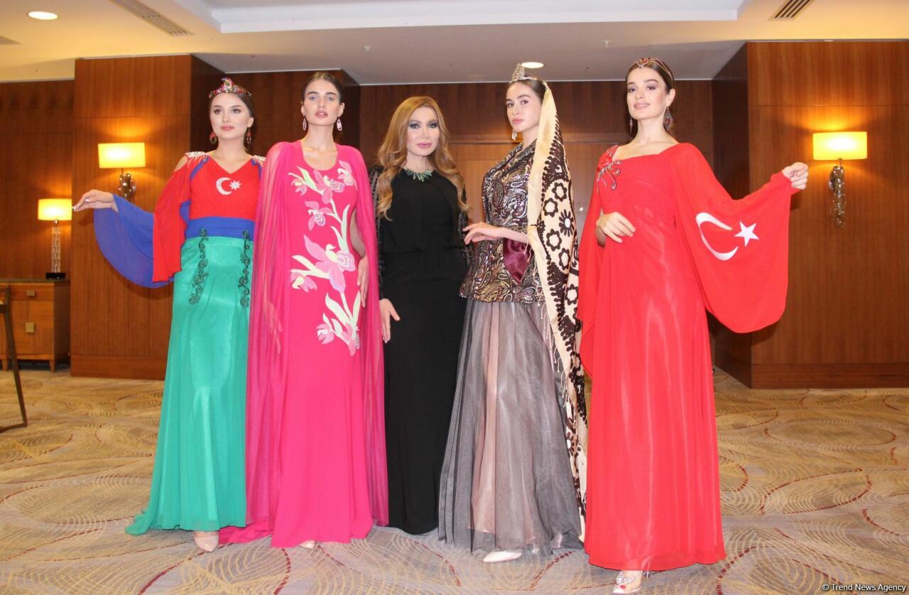 На Azerbaijan Fashion Week состоялось дефиле Фахрии Халафовой "Карабахская Принцесса"