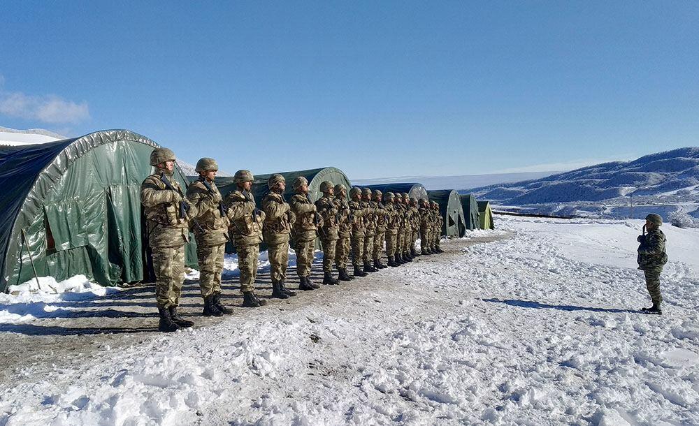 Тактические учения коммандос азербайджанской армии
