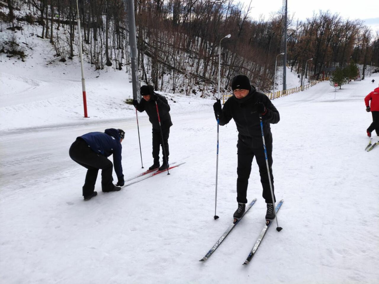 Ветераны Карабахской войны впервые стали на лыжи в России