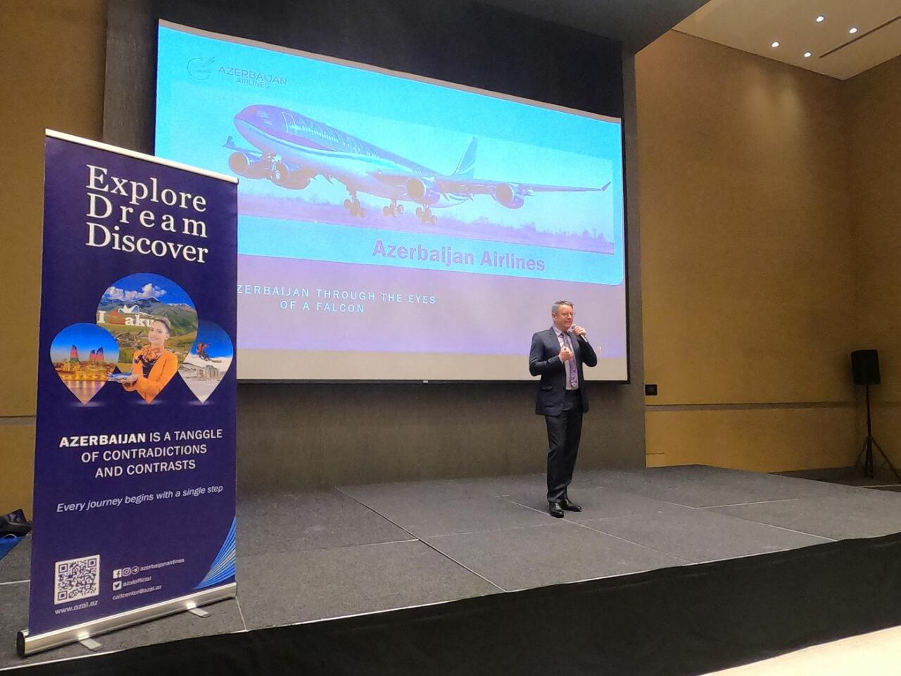 «Азербайджанские Авиалинии» провели презентацию для турагентов ОАЭ