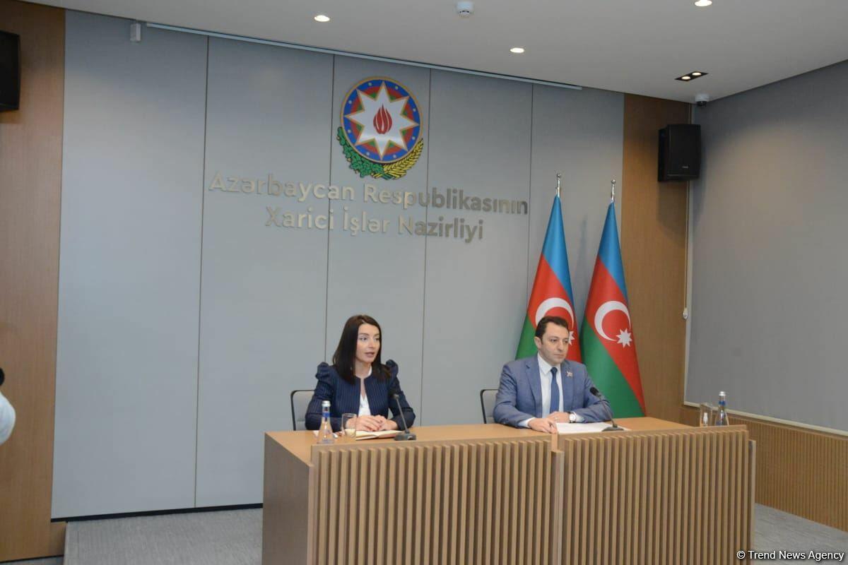 Прошёл брифинг в связи с решением Международного суда по иску Азербайджана против Армении