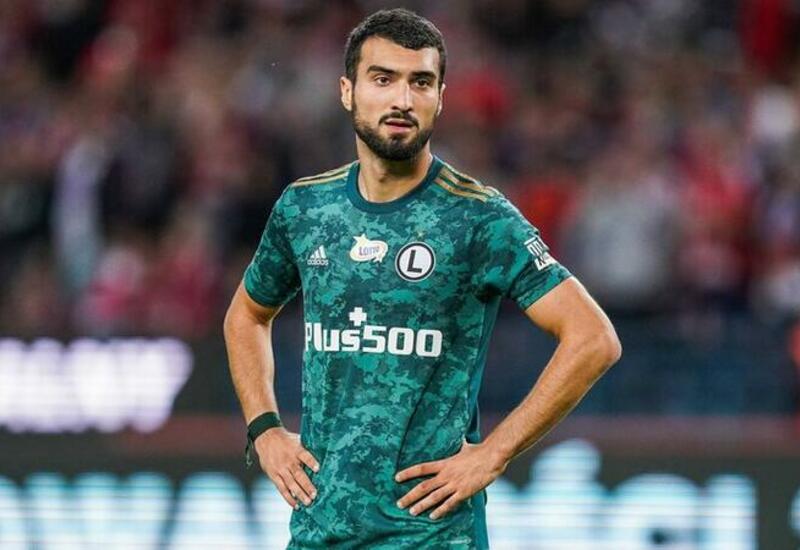 Азербайджанский футболист стал лучшим бомбардиром Легии