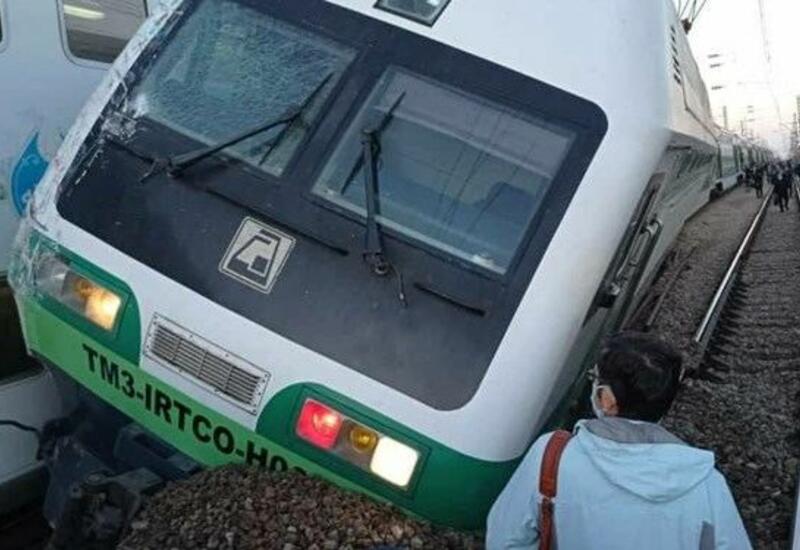 В метро Тегерана столкнулись поезда