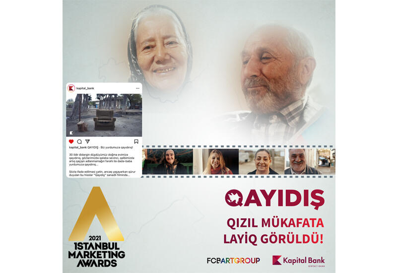 Фильм Kapital Bank «Qayıdış» («Возвращение») удостоен международной премии