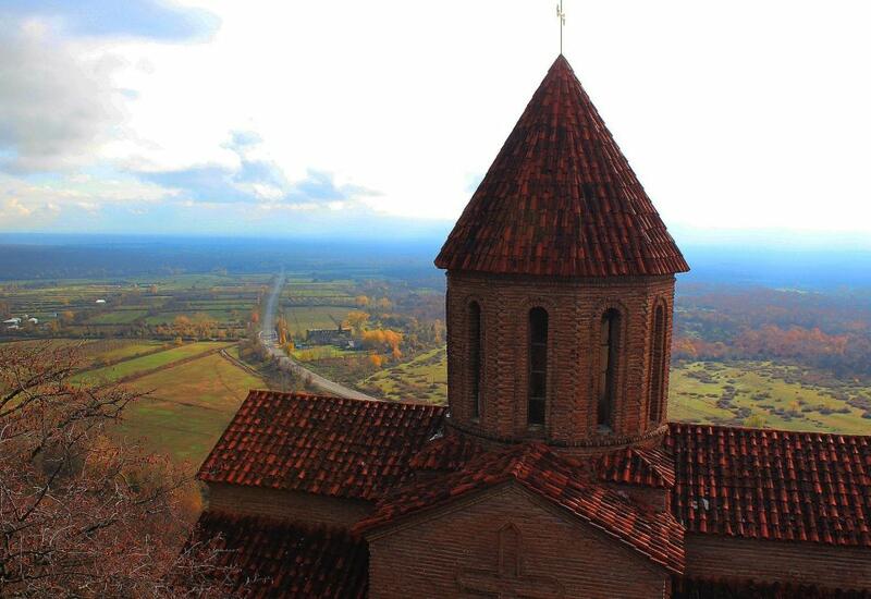 Древняя албанская церковь в Гахе в объективе Вахида Гасанова