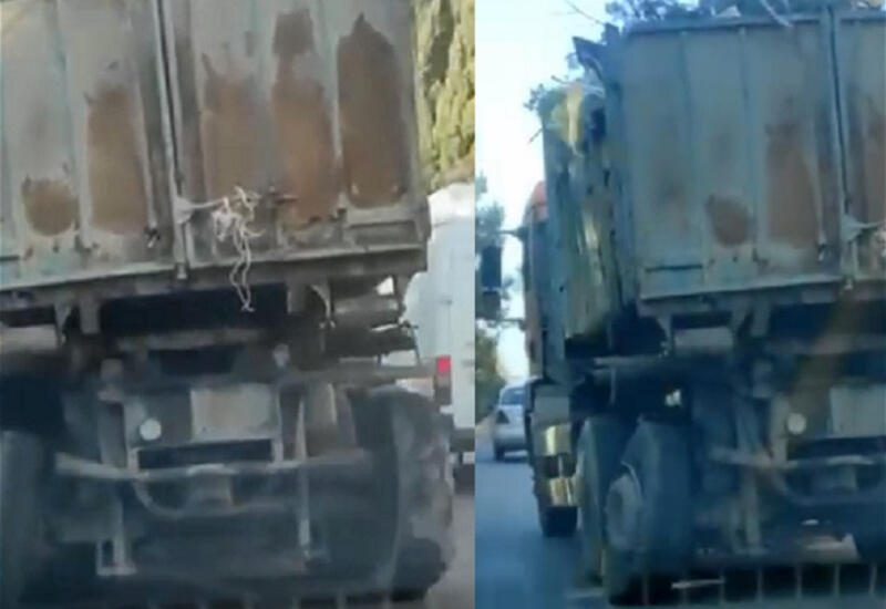 Пользователей Сети поразил "необычный" мусоровоз из Сумгайыта