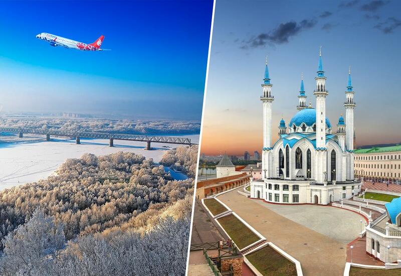 Buta Airways возобновляет полеты из Баку в Казань и Уфу