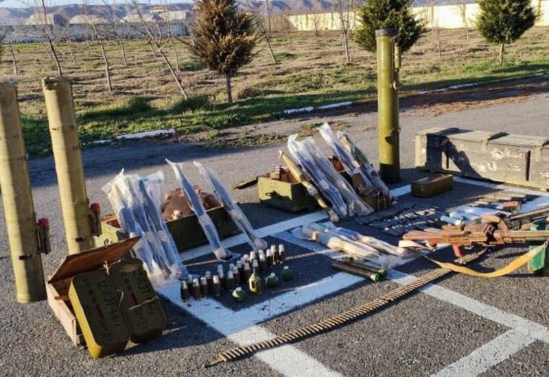 В Физули обнаружены брошенные армянами ракетные комплексы