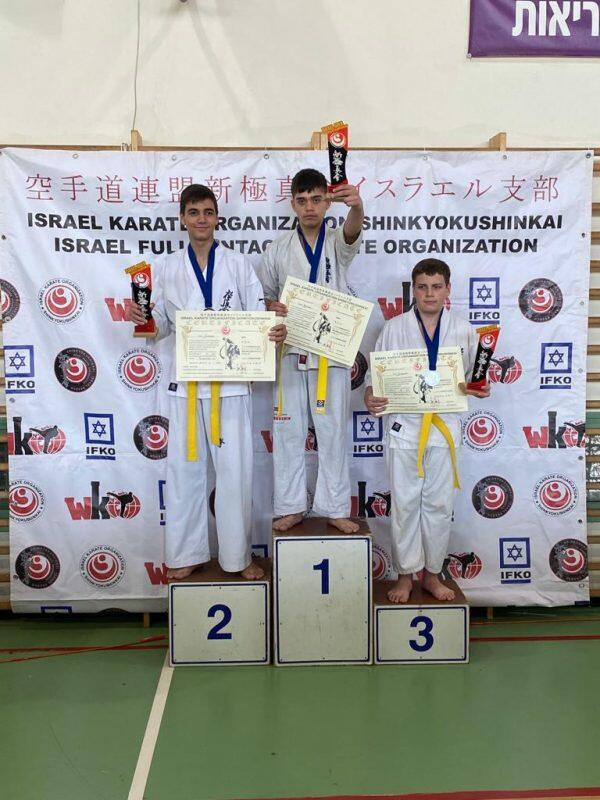 Выходцы из Азербайджана стали победителями открытого чемпионата Израиля по карате