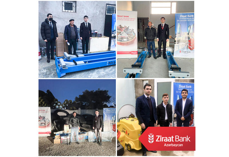 “Ziraat Bank Azərbaycan” Özünüməşğulluq proqramı  çərçivəsində şəhid və qazi ailələrinə dəstək oldu (R)