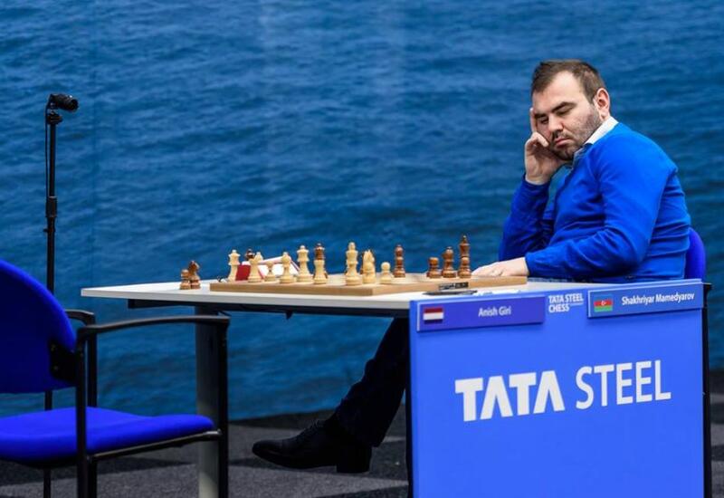 Мамедъяров сыграл вничью с Дубовым в рамках супертурнира «TataSteelChess»