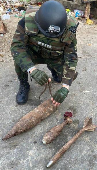 В Хырдалане обнаружен артиллерийский снаряд