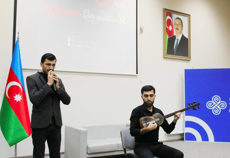 Азербайджанская молодежь почтила память жертв трагедии 20 Января