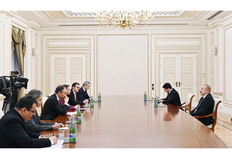 Президент Ильхам Алиев принял советника Кабинета президента Франции и спецпредставителя ЕС по Южному Кавказу