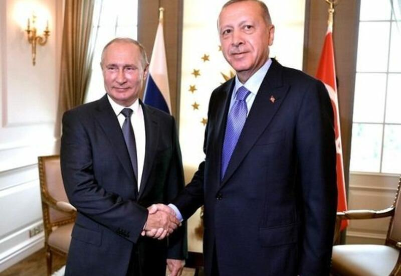 Началась встреча Эрдогана и Путина