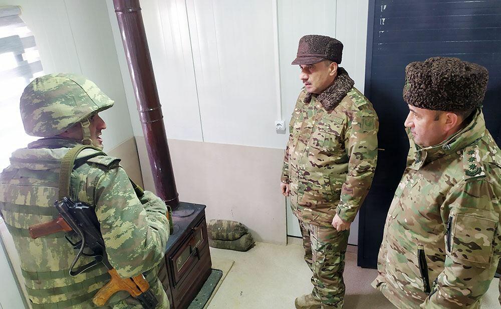 Генерал Низам Османов осмотрел инфраструктуру модульного типа в Карабахе