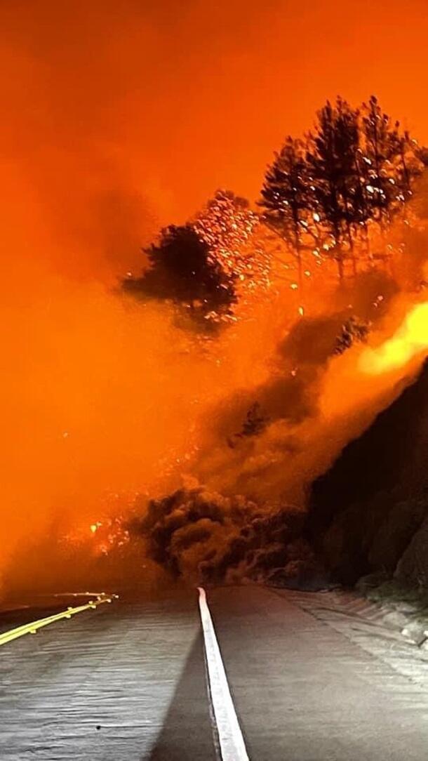 В США снова пылают лесные пожары