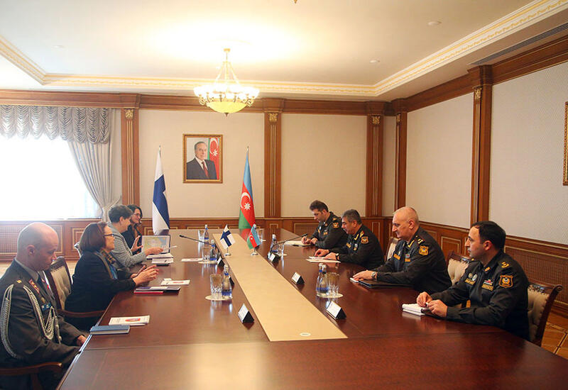 Азербайджан и Финляндия обсудили военное сотрудничество