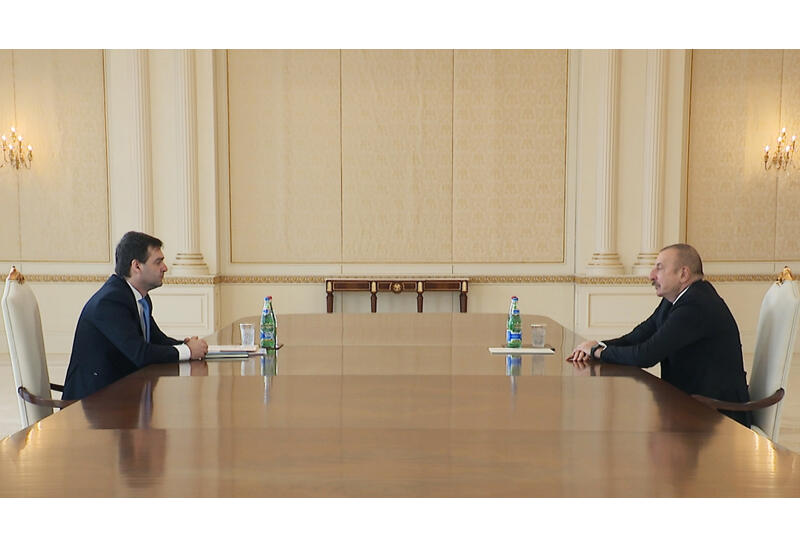 Президент Ильхам Алиев принял вице-премьера, министра иностранных дел и европейской интеграции Молдовы