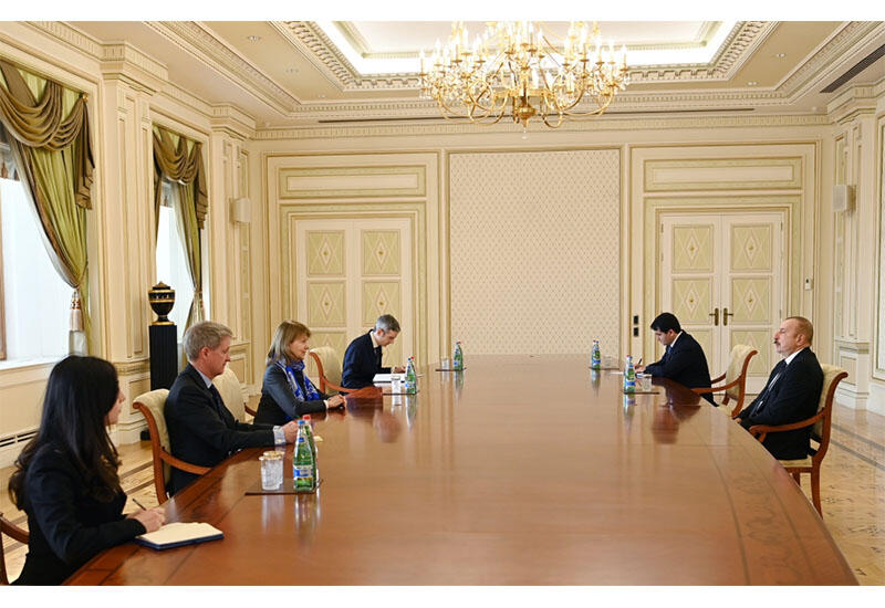 Президент Ильхам Алиев принял торгового посланника премьер-министра Великобритании