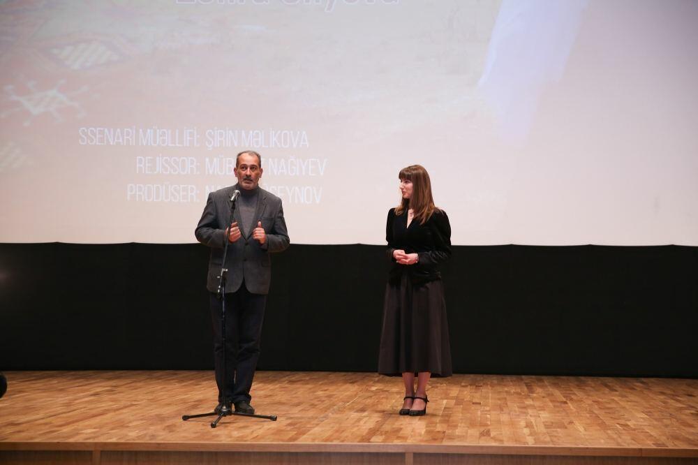 В Баку презентовали фильм, посвященный Захре Алиевой