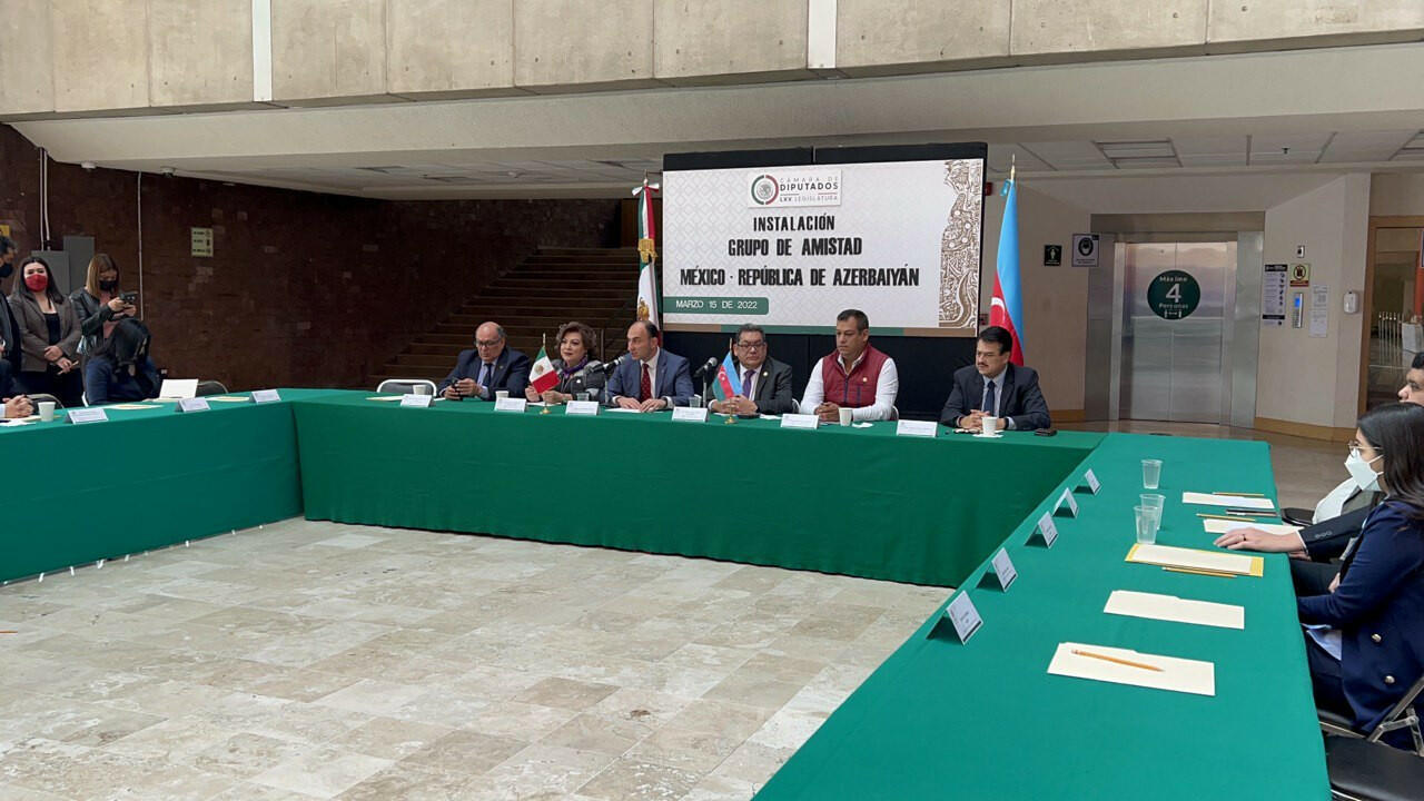 В Палате депутатов Мексики создана группа дружбы с Азербайджаном