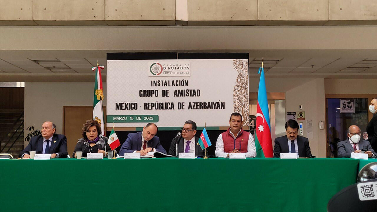 В Палате депутатов Мексики создана группа дружбы с Азербайджаном
