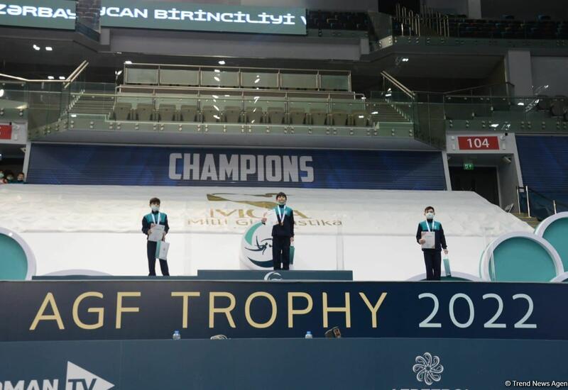 Состоялась церемония награждения победителей Первенства Азербайджана и Чемпионата Баку по спортивной гимнастике