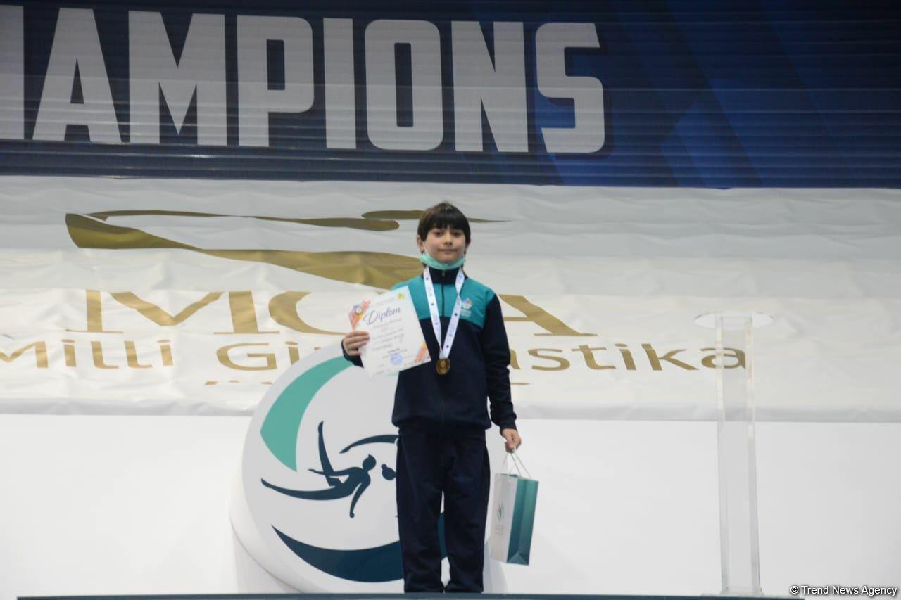 Состоялась церемония награждения победителей Первенства Азербайджана и Чемпионата Баку по спортивной гимнастике