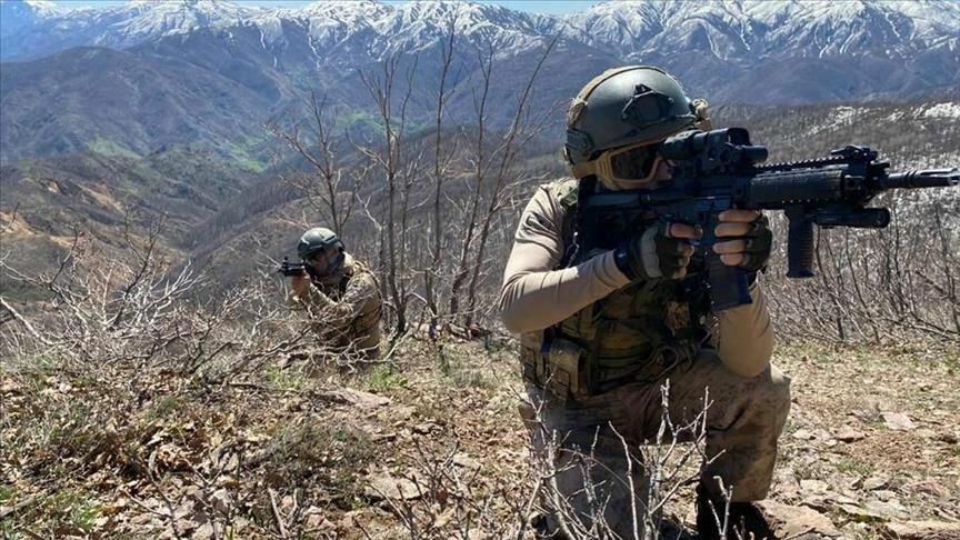 Türkiyə ordusu İraqın şimalında 3 PKK terrorçusunu zərərsizləşdirib