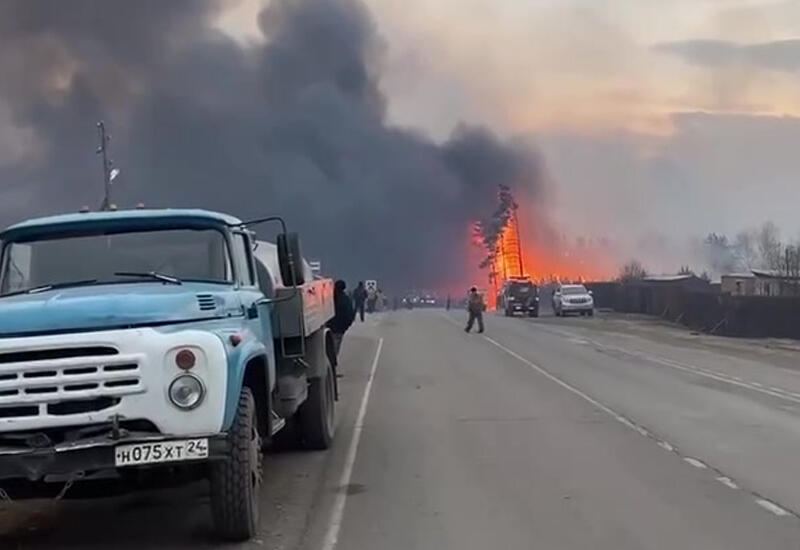 20 домов сгорели в Красноярском крае