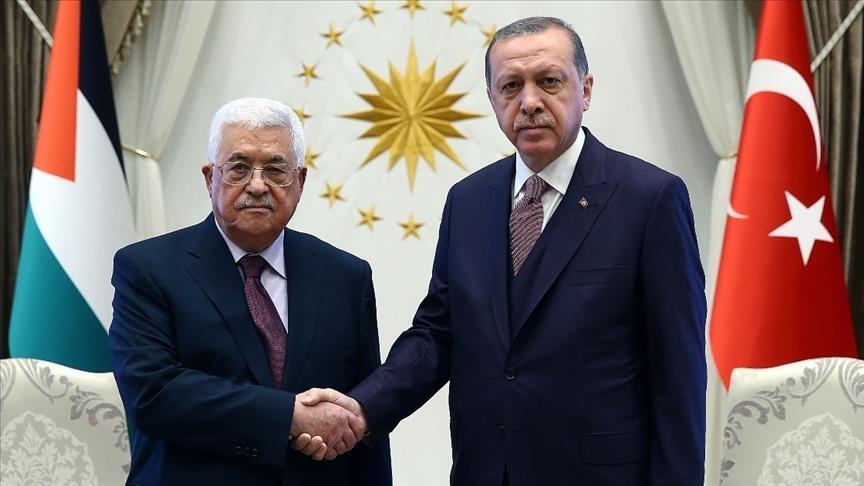 Переговоры Эрдогана с президентом Палестины