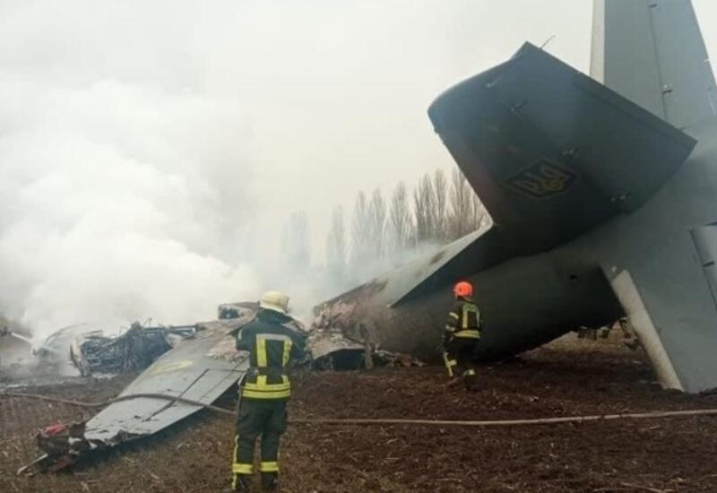 В Запорожье рухнул самолет