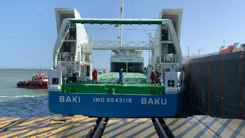 Судно-паром типа Ro-Pax «Зарифа Алиева» совершит свой первый рейс из Бакинского порта