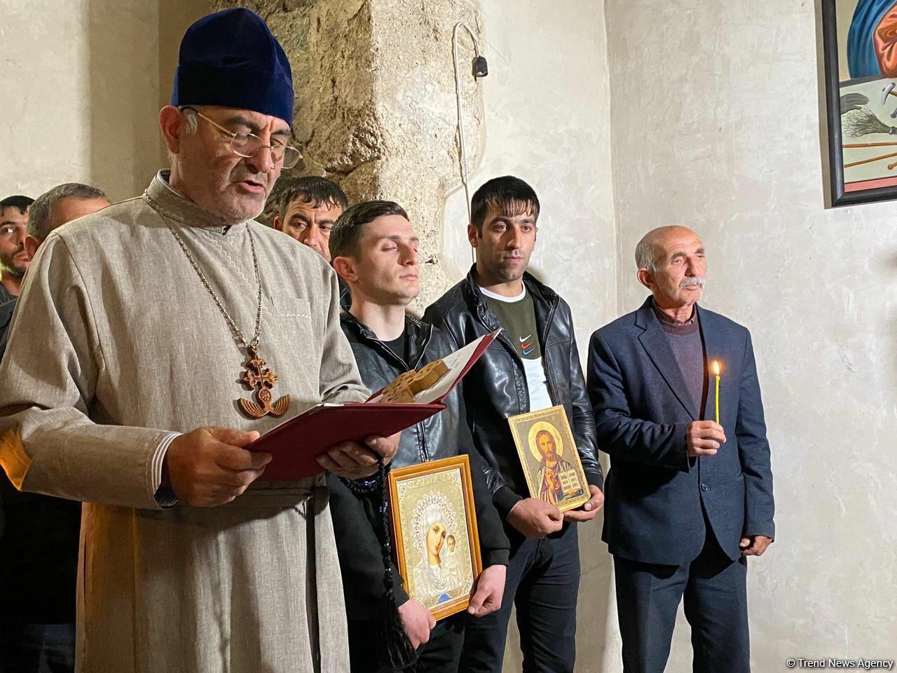 Представители Албано-удинской религиозной общины посетили храм Худавенг