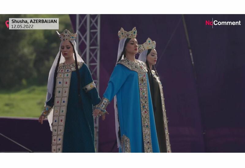 Euronews посвятил репортаж V Международному фольклорному фестивалю «Харыбюльбюль» в Шуше