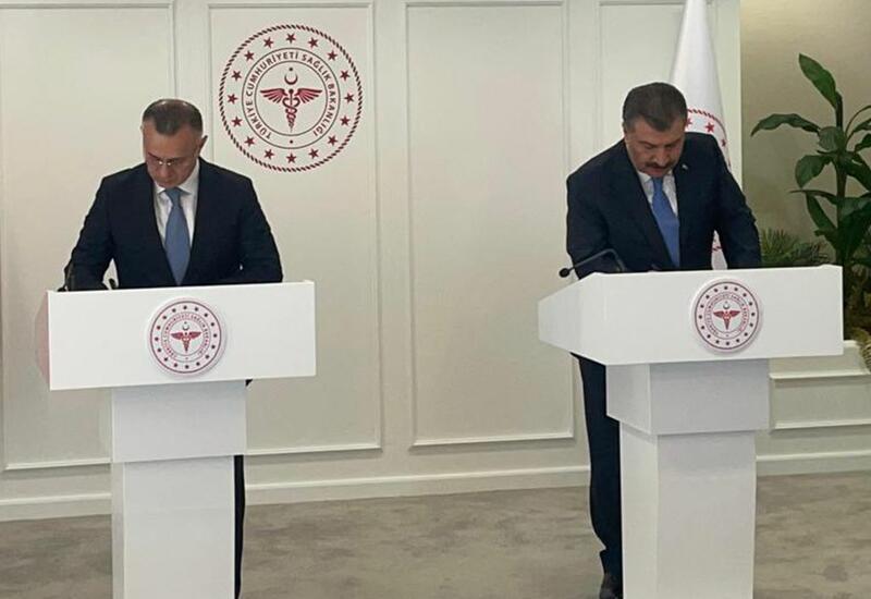 Подписана "дорожная карта" сотрудничества между минздравами Азербайджана и Турции