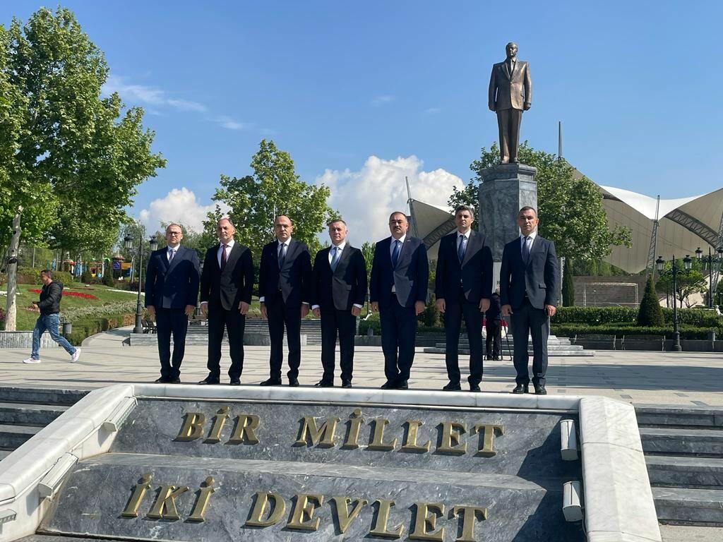 Делегация Минздрава Азербайджана во главе с Теймуром Мусаевым прибыла в Турцию