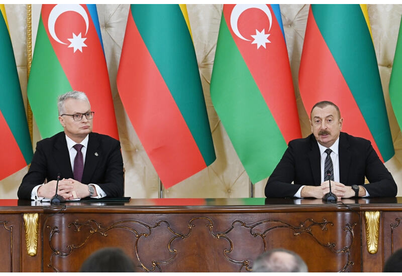 Президент Ильхам Алиев: Литва и Азербайджан на протяжении многих лет являются стратегическими партнерами