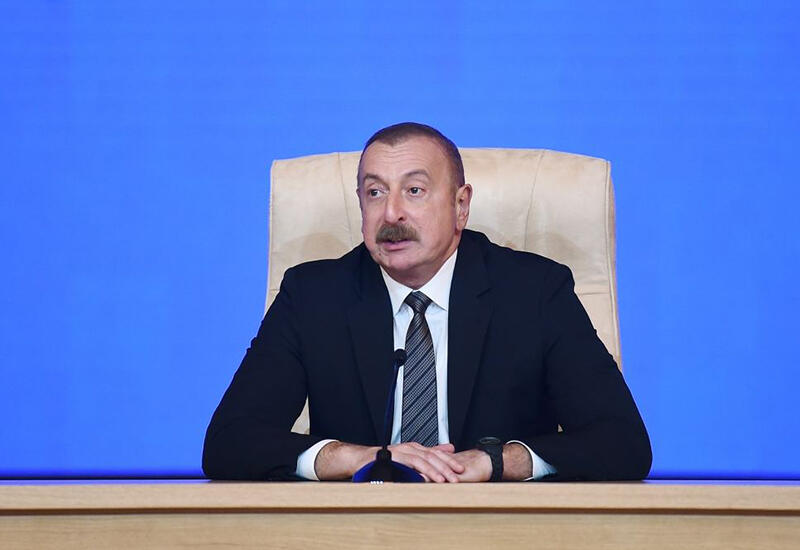 Президент Ильхам Алиев: Несмотря на то, что Азербайджан - страна, не имеющая выхода к открытому морю, мы превратили его в важный транспортный центр