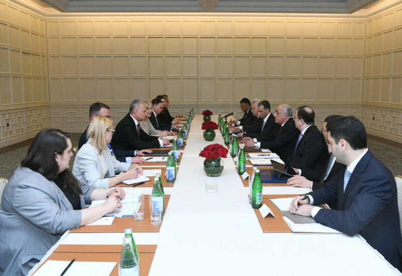 Али Асадов и Гитанас Науседа обсудили сотрудничество между Азербайджаном и Литвой