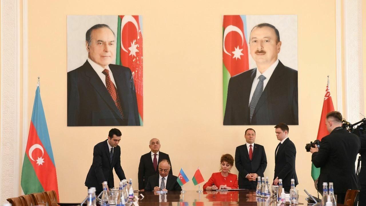В Баку подписаны документы между Азербайджаном и Беларусью