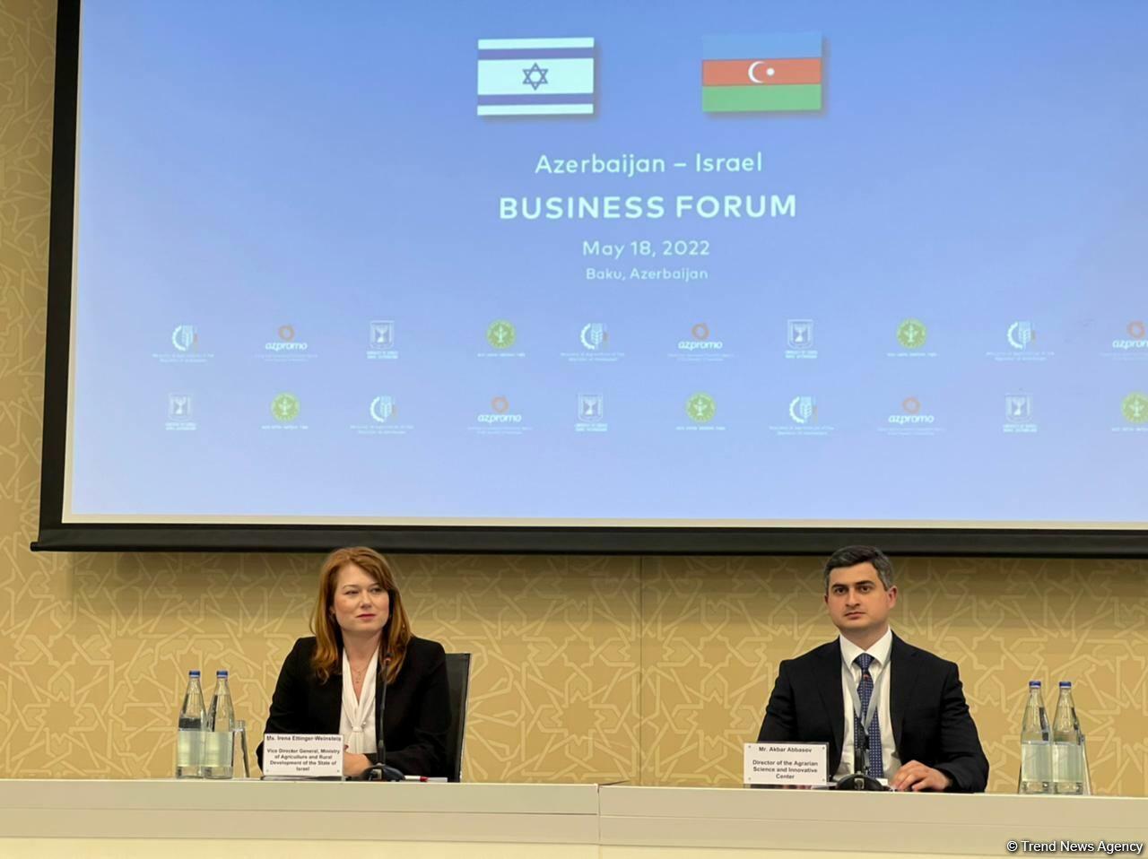 Азербайджан приветствует израильский бизнес